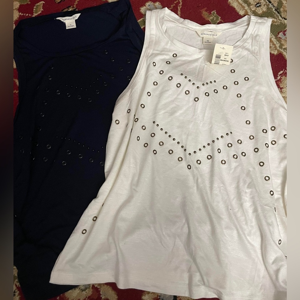 New with Tags Aeropostale Size XS and S Tank Top Bundle
